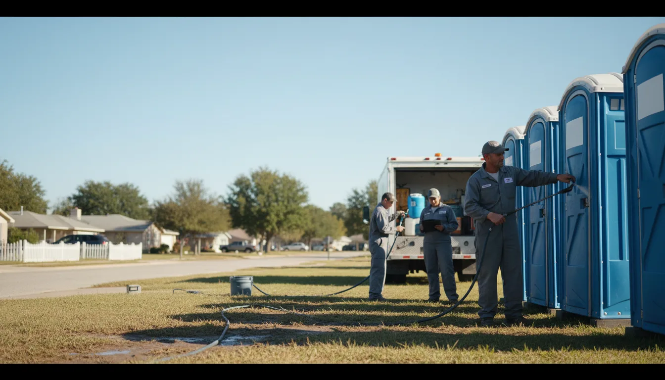 Long-Term Portable Toilet Rental in Climbing Hill, IA near me